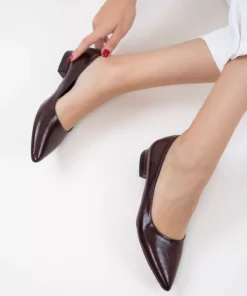 کفش پاشنهبلند زنانه مات بورگاندی 21023 برند SOHO - 996766639