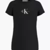 تی‌شرت میکرو مونوگرام دخترانه برند Calvin Klein - 988672560