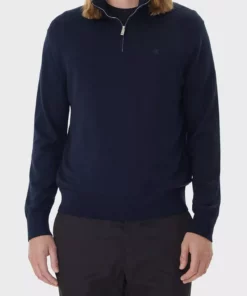 پولک تکی (کازاک) یقه ایستاده با زیپ نیمه از برند Yünlü برند Calvin Klein - 994222124