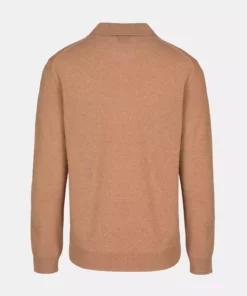 پلیور مردانه بافت معمولی - رنگ شتری برند Karaca - 865248378