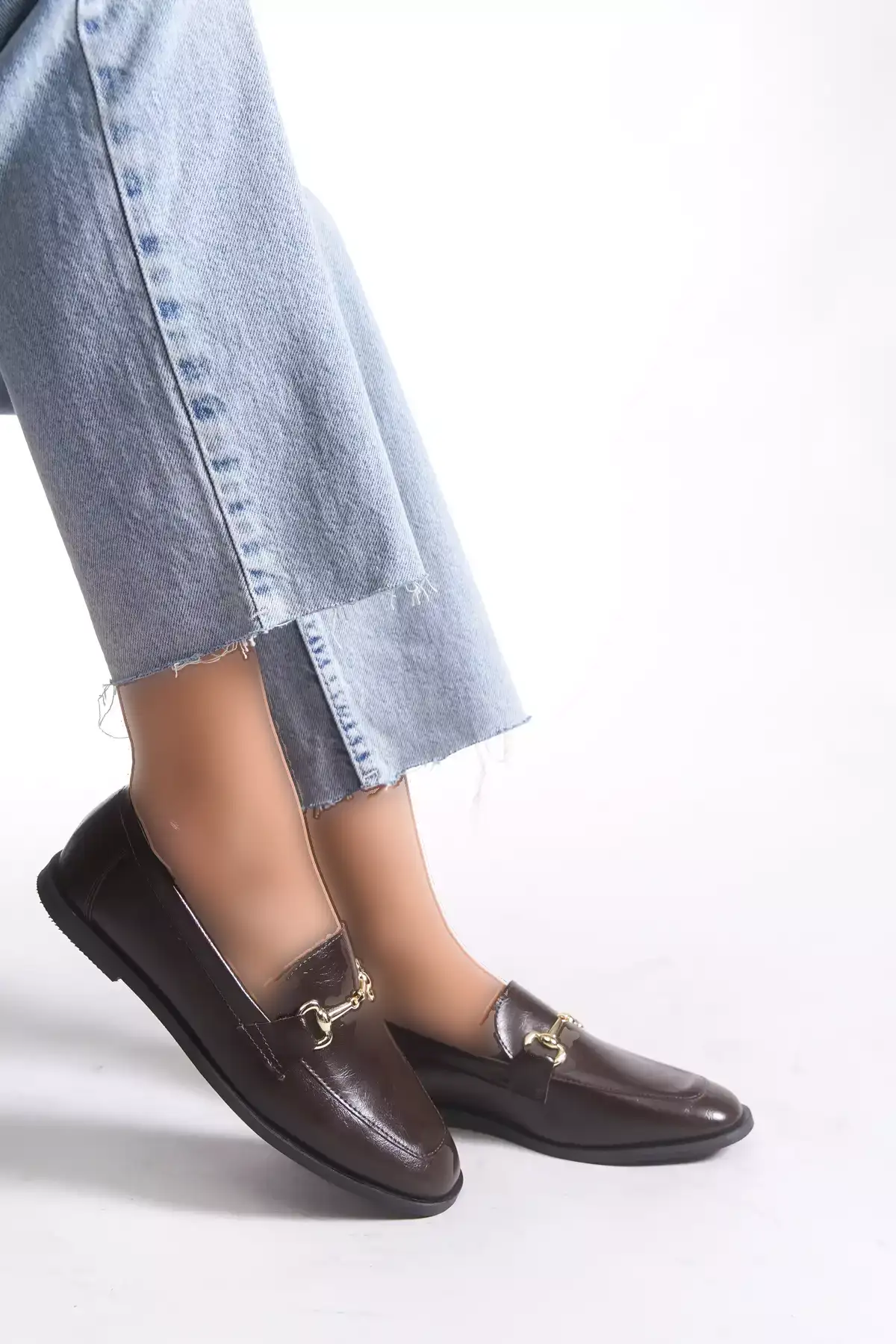 کفش بیزنسی زنانه وینلینا ۰۰۱۲۰۹۳ قهوهای چرم برند Riccon - 983030314