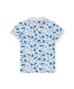 تیشرت یقه‌دار آبی مردانه برای کودک - الیفسو بوتیک هوم برند U.S. Polo Assn. - 818850707