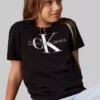تی‌شرت بچه‌گانه مشکی با طرح چاپی برند Calvin Klein - 937423902