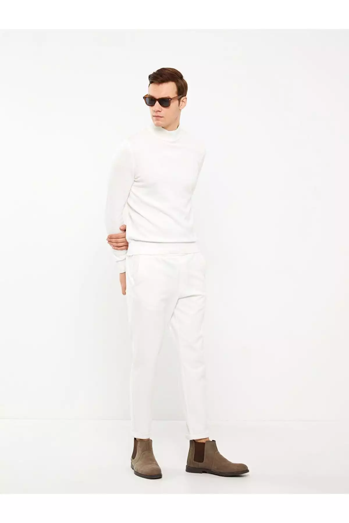 ژاکت پسرانه آستین بلند یقه نیمه ماهیگیر برند LC Waikiki - 1026053369