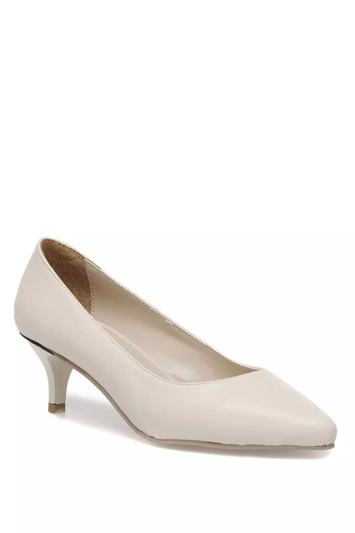 کفش پاشنه بلند زنانه کرم برند Polaris - 409970243