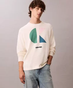 پولوشرت گرافیکی مردانه کولوبلاک برند Calvin Klein - 994181370