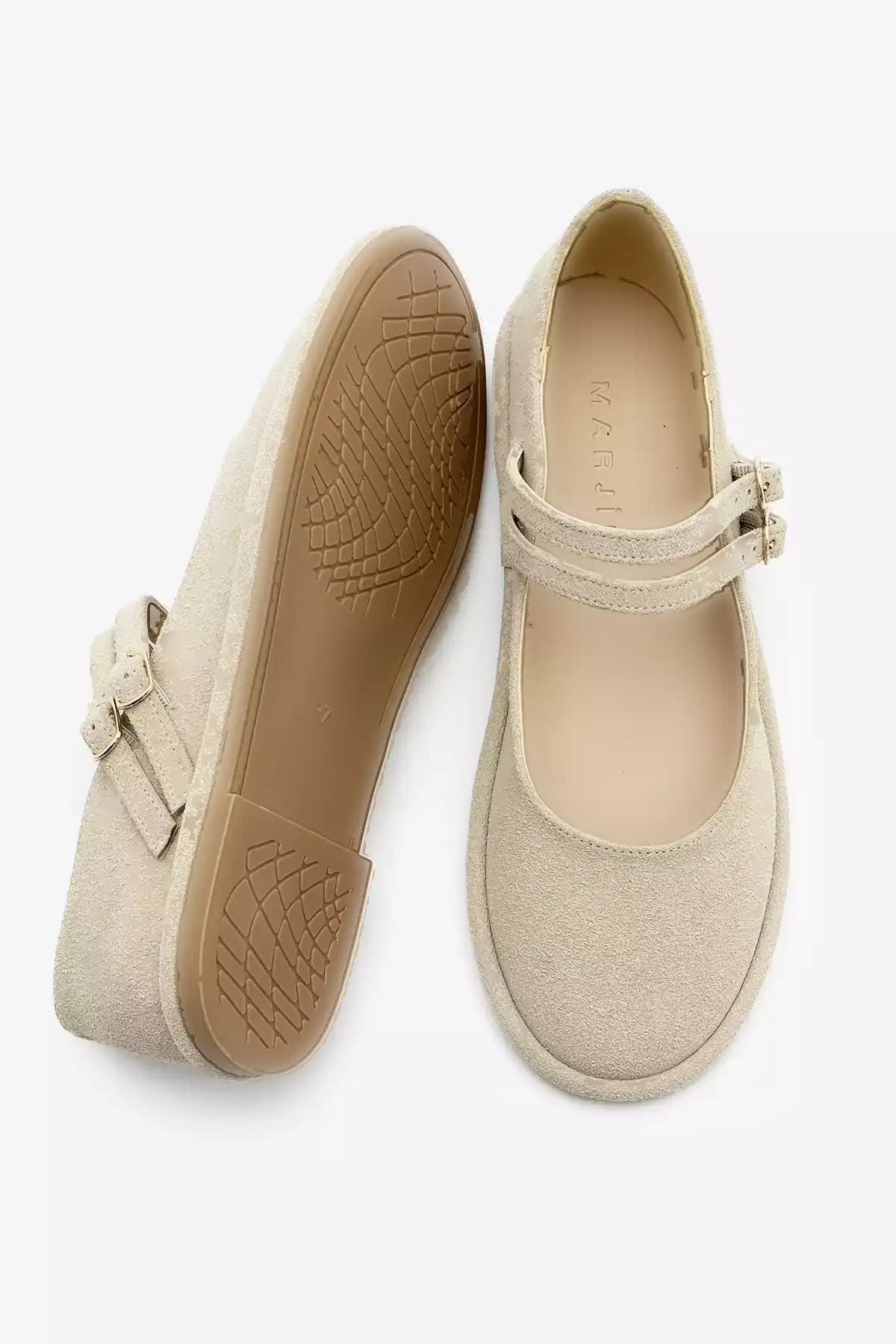 بابت بنوس بژ سوییچ زنانه با دو بند و قفل برند Marjin - 899084096