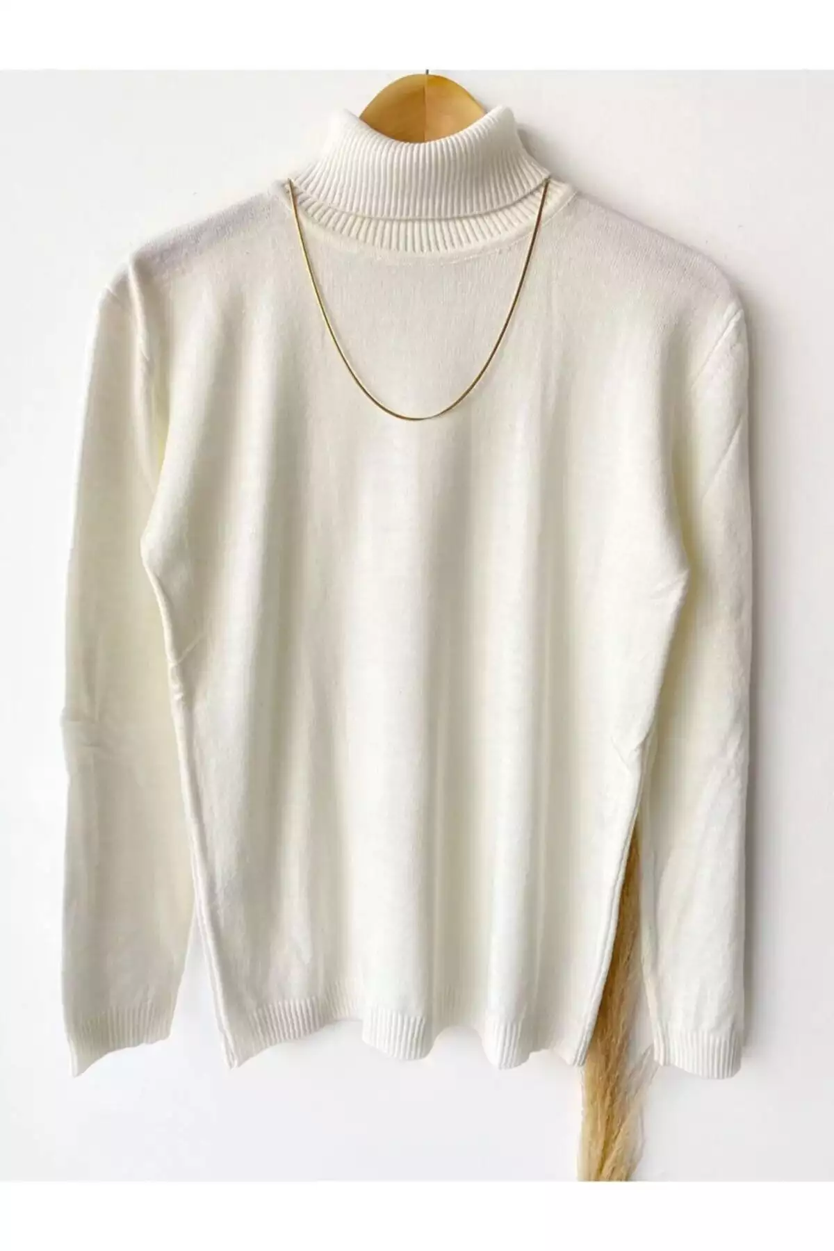 پولک آبی مردانه با یقه گرد و بافت دار برند A&O Style - 785217066