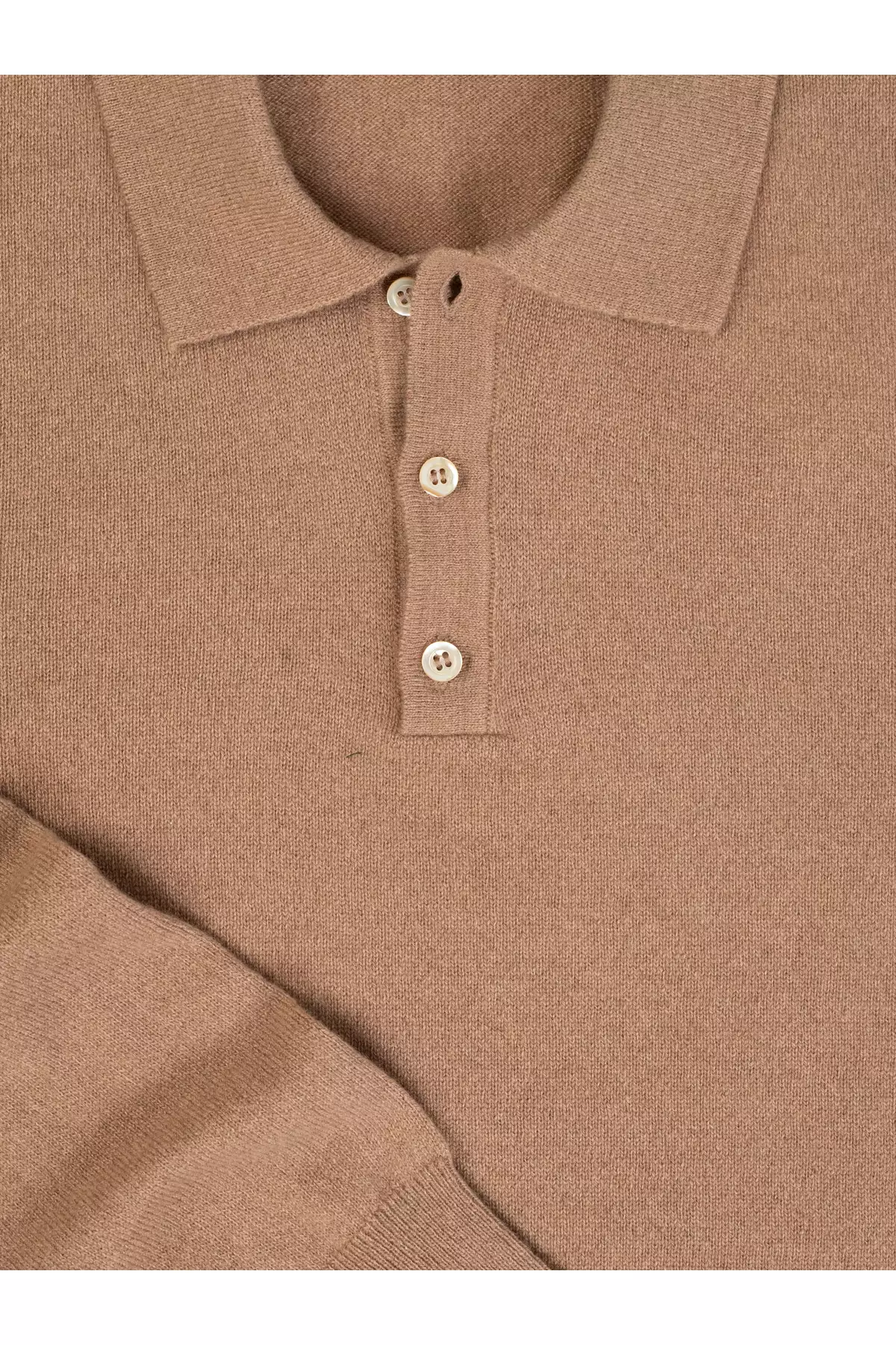 پلیور مردانه بافت معمولی - رنگ شتری برند Karaca - 865248378