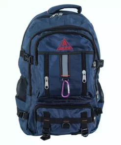 کولهپشتی کوهنوردی 60 لیتری رنگ سرمهای بسیار کارآمد برند ASM SPOR - 701349951