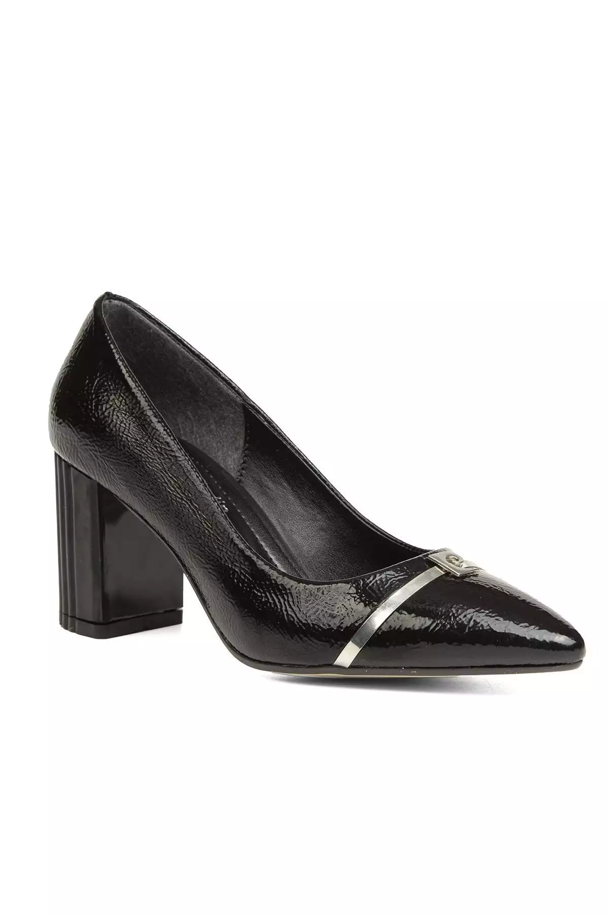 کفش پاشنهدار زنانه روگن سیاه مدل Pc-51203 - 3478 برند Pierre Cardin - 339076788