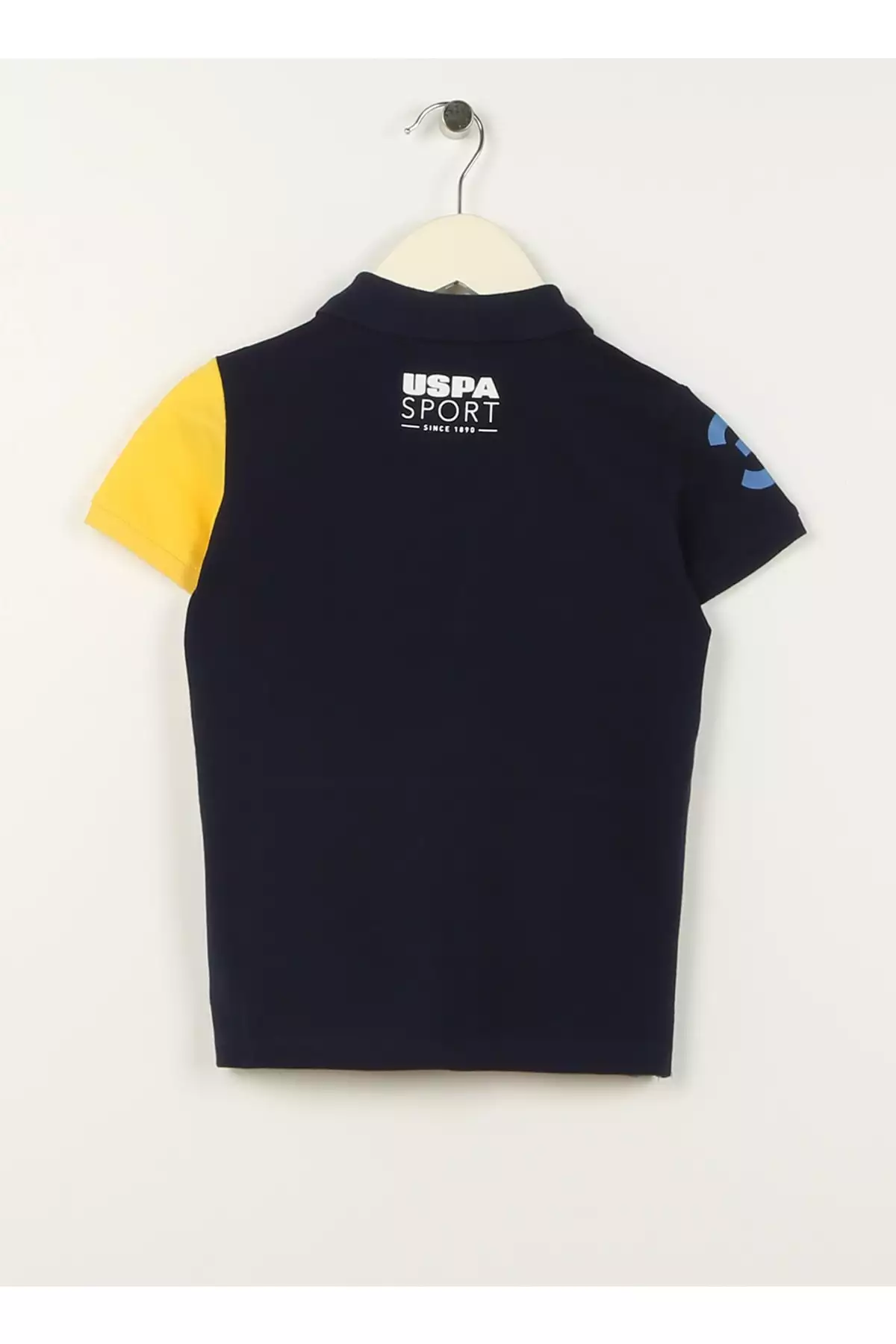 تیشرت آبی تیره مردانه بچهگانه با طرح چاپی برند U.S. Polo Assn. - 670114956