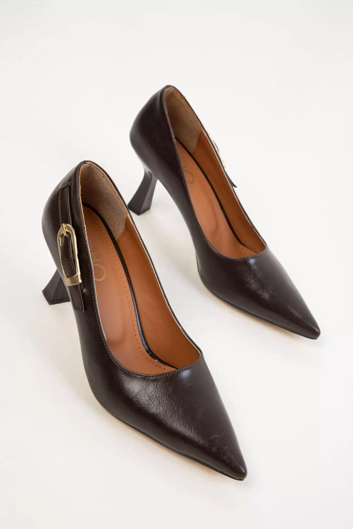 کفش پاشنه کلاسیک زنانه قهوهای ۲۰۹۰۵ برند SOHO - 982911613