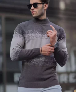 کلاه‌گرد قهوه‌ای طرح‌دار 6845 برند Madmext - 760920046