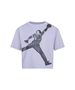 تیشرت بچگانه خاکستری با یقه دوچرخهای و چاپی 45B866-G5QJDG اِسِنشالز AOP تیشرت برند Nike - 779275233