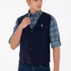 کاردیگان بافتنی آبی تیره مردانه 50292677-VR033 برند U.S. Polo Assn. - 866369370