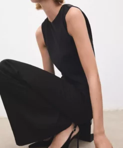 کفش پاشنه‌دار مخملی برند MANGO - 977565101