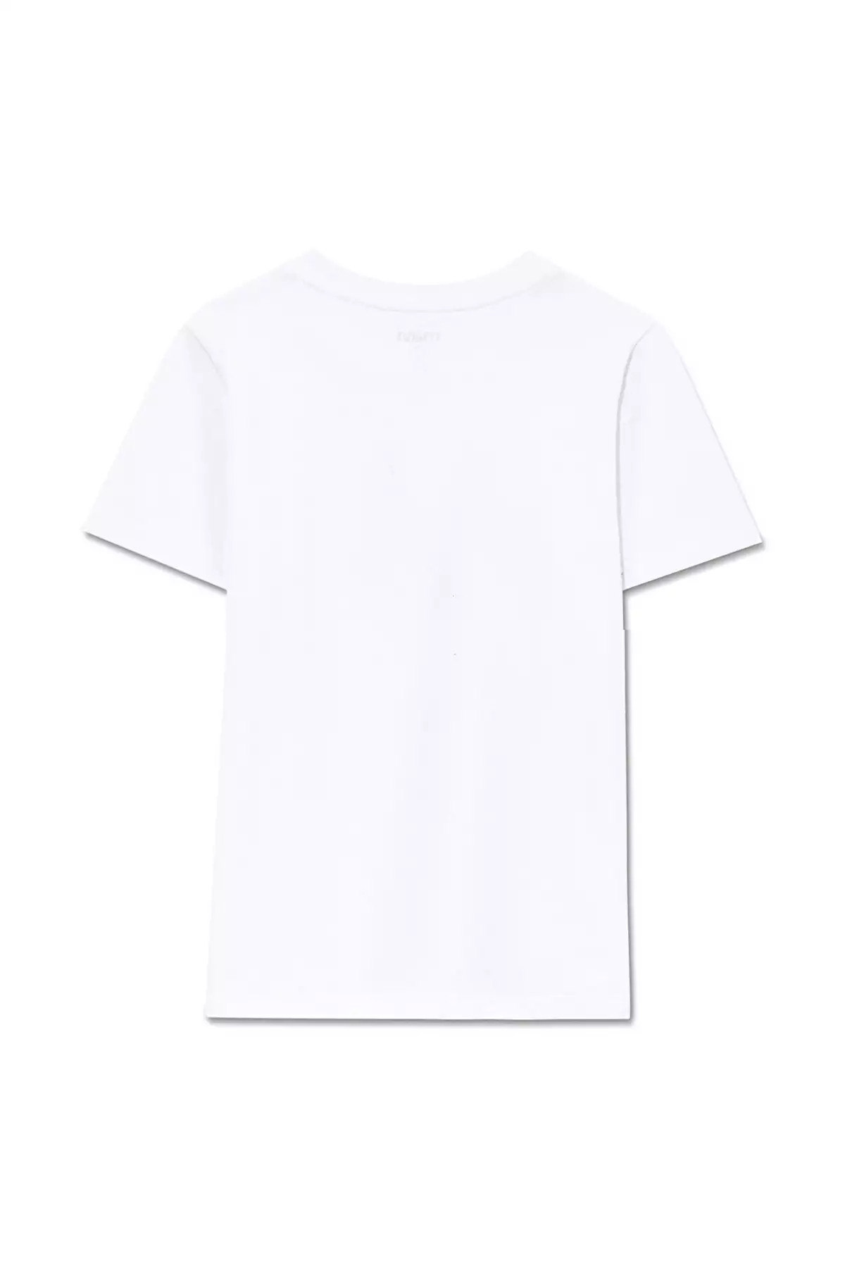 تیشرت سفید با طرح لوگو ممهور / برش معمولی 6610063-620 برند Mavi - 353732260