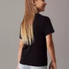 تی‌شرت بچه‌گانه مشکی با طرح چاپی برند Calvin Klein - 937423902