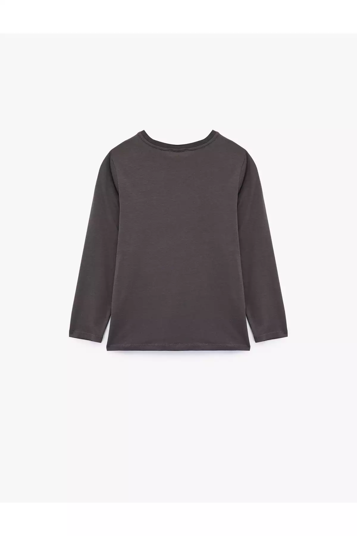 تیشرت پنبهای با یقه گرد و طرح قلب، آستین بلند برند Koton - 988678054