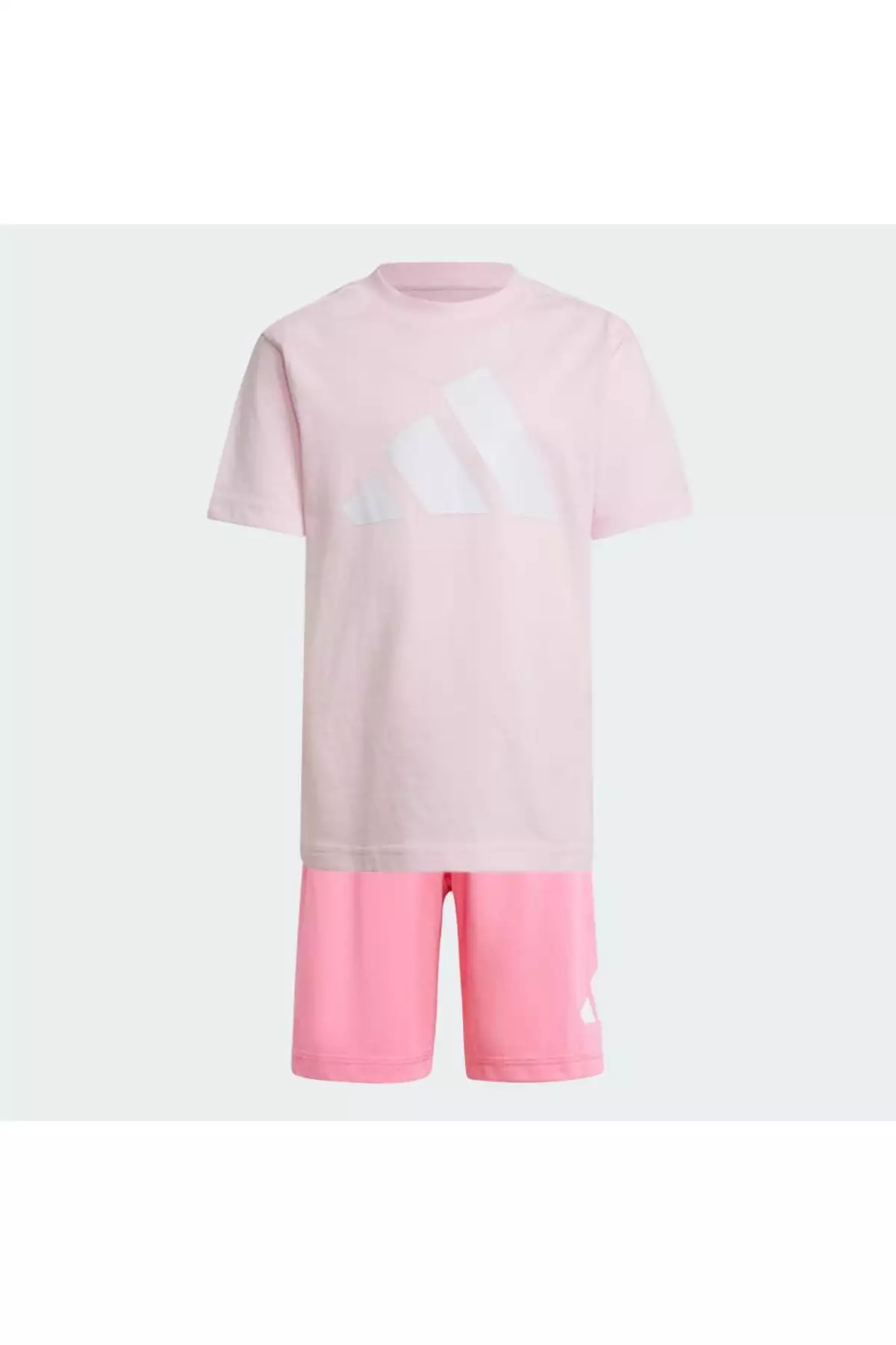 ست تیشرت و شورت بچهگانه صورتی 160 شماره Je1378 برند adidas - 899932310