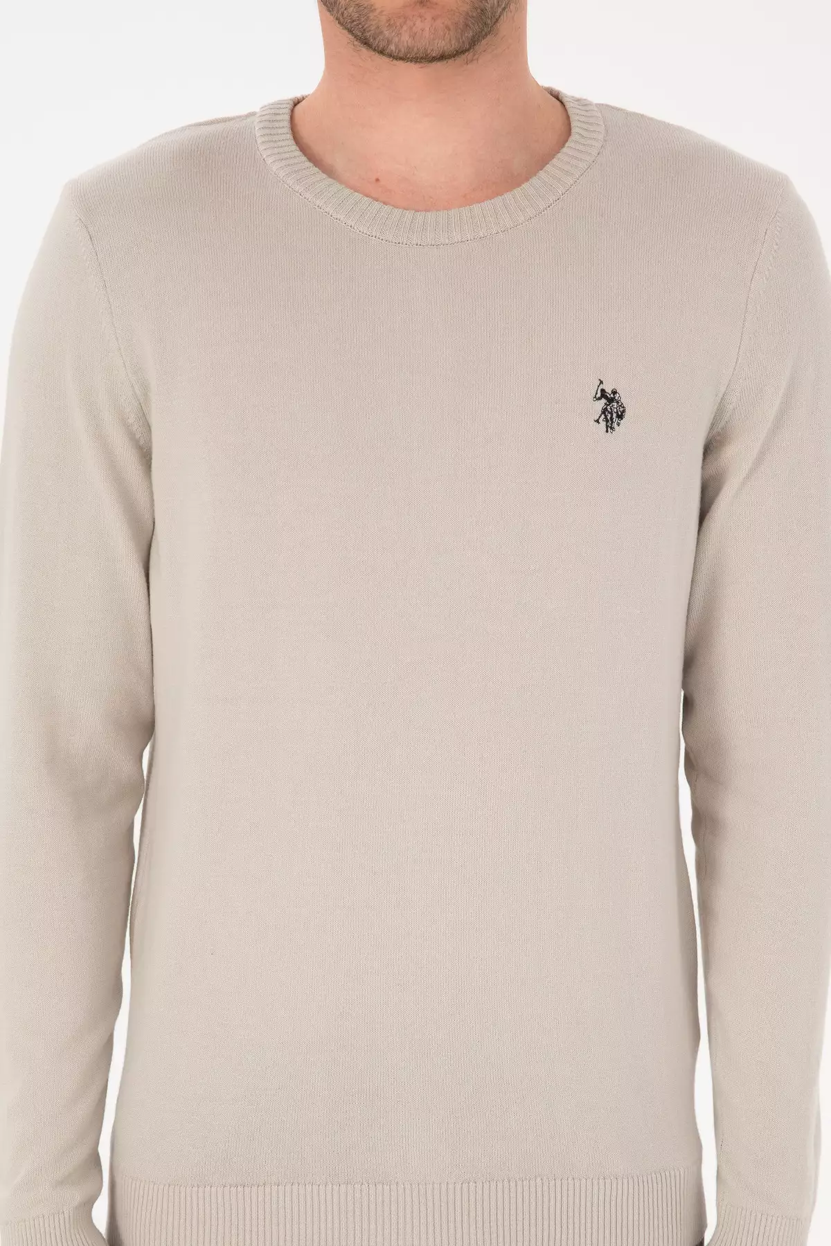 عطر مردانه با طراحی باریک گردندار، رنگ سنگی، مدل پایه کد 50313713-VR049 برند U.S. Polo Assn. - 959799861