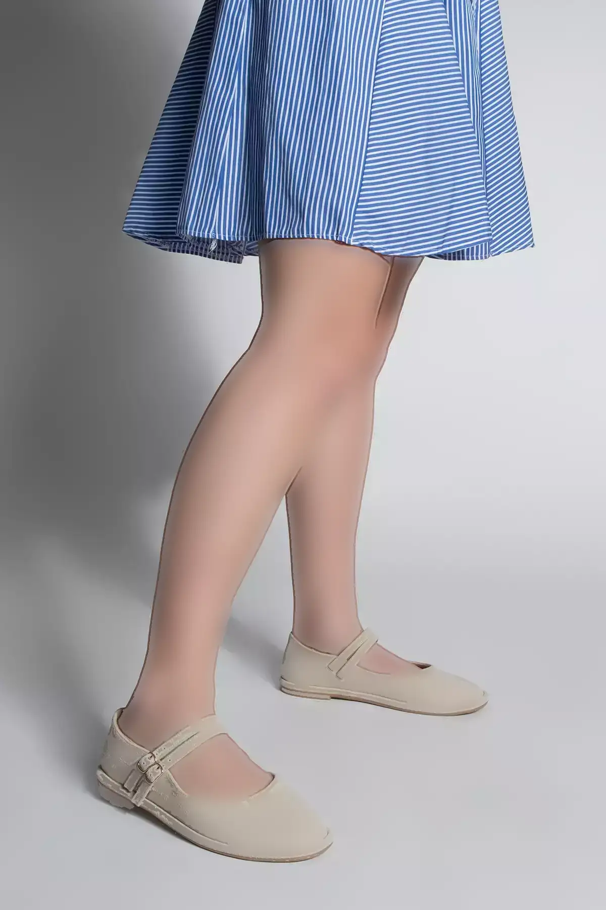 بابت بنوس بژ سوییچ زنانه با دو بند و قفل برند Marjin - 899084096