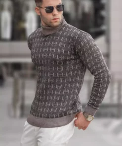 کُرَسِ کَش با یقه ماهی‌گیر طرح دار 5768 برند Madmext - 310758809