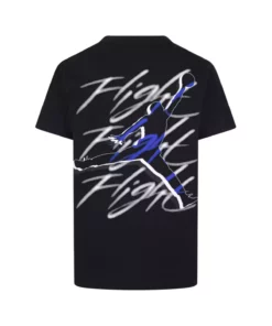 تی‌شرت کودک پنبه‌ای مشکی با چاپ پشت جردن 95D740 برند Nike - 1038096729