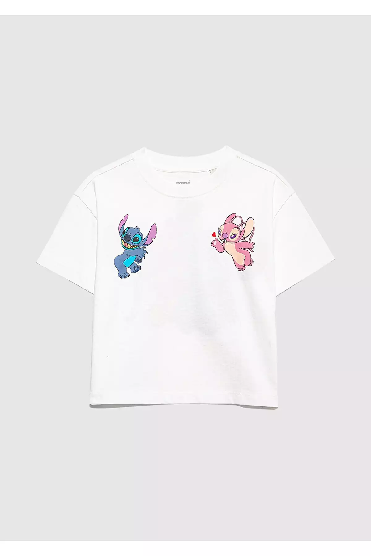 تیشرت با طرح لیلو و استیچ رنگ کرم سفید برند Mavi - 954408596