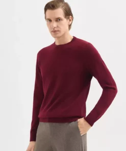 کاپشن بافت مردانه-Regular-Fıt-قرمز تیره برند Karaca - 865248440