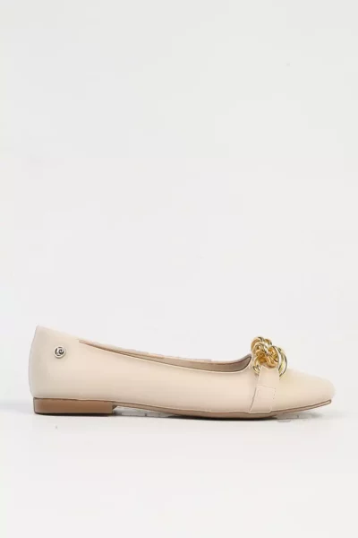 کفش زنانه کِرم با طرح باله PC-54745 برند Pierre Cardin - 921565545