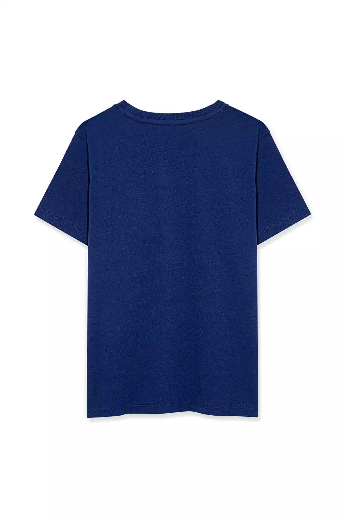 تیشرت آبی تیره میاو با طرح چاپی در اندازه معمولی / استاندارد برند Mavi - 827288055