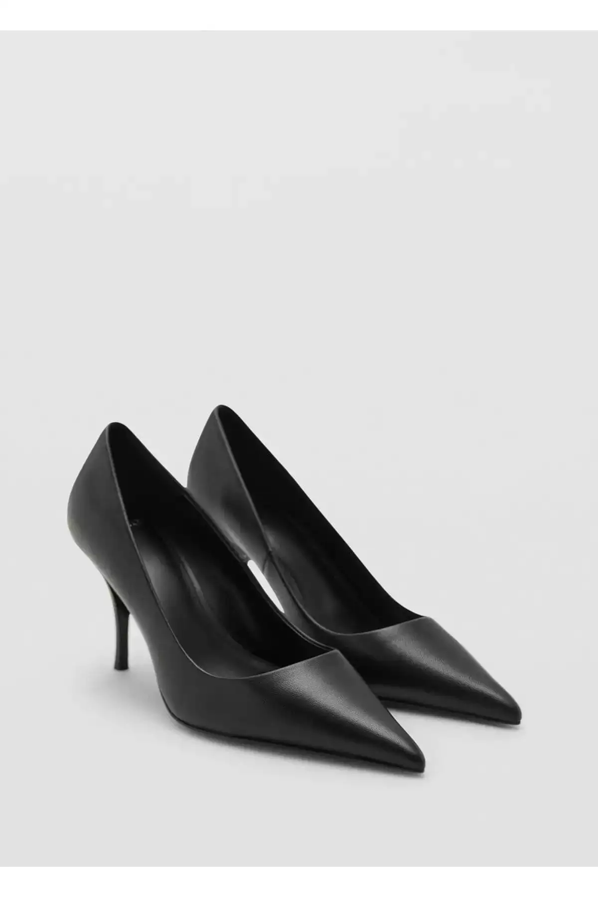 کفش چرم پاشنه بلند برند MANGO - 990882148