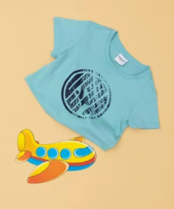 تیشرت ساده یقه گرد پسرانه رنگ نعنا برند U.S. Polo Assn. - 833024598