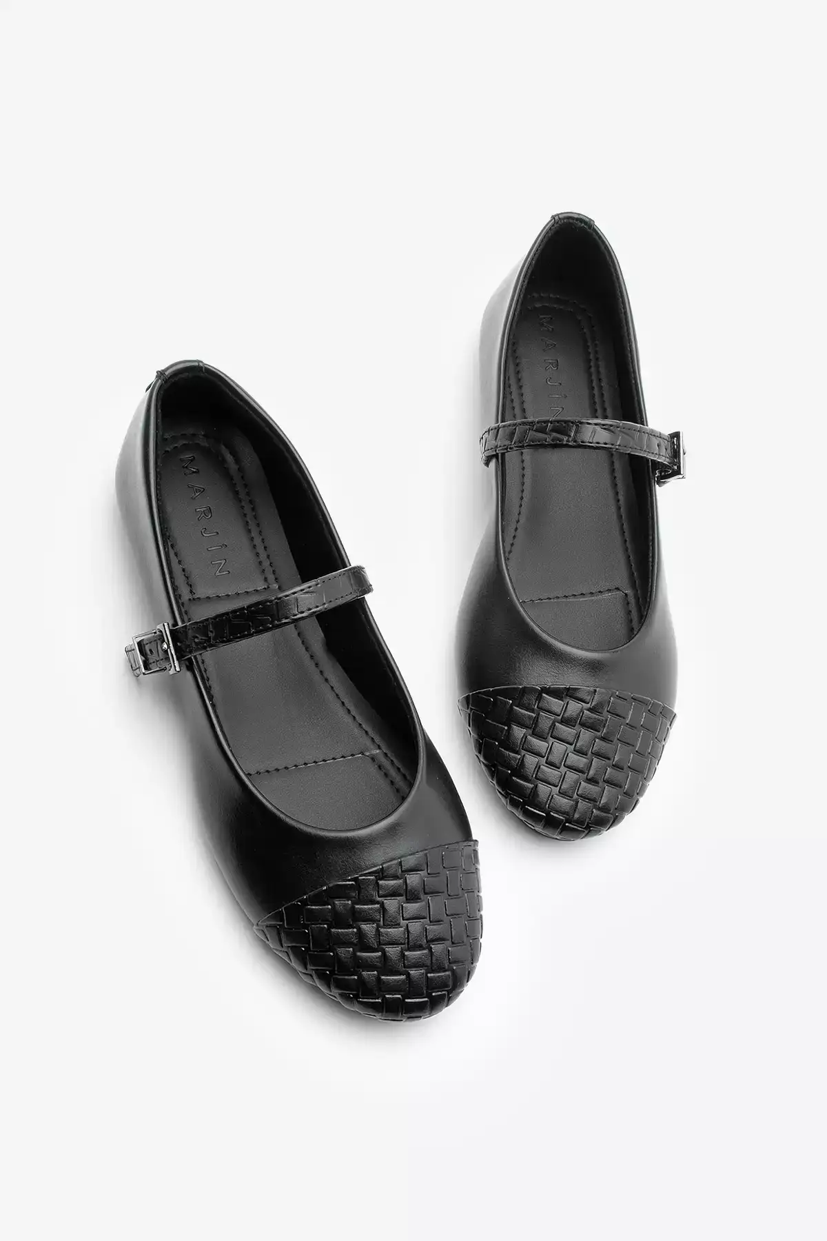 بابت روزمره بنددار زنانه طرحدار برند رنادا مشکی برند Marjin - 991034626