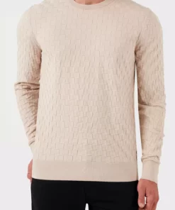 پولکُت مردانه با عرقچین گرد و مناسب بدن، مدل K10K113747ACE برند Calvin Klein - 863009320