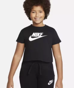 تیشirt کوتاه دخترانه G Nsw Tee Crop مدل DA6925-012 برند Nike - 307324103