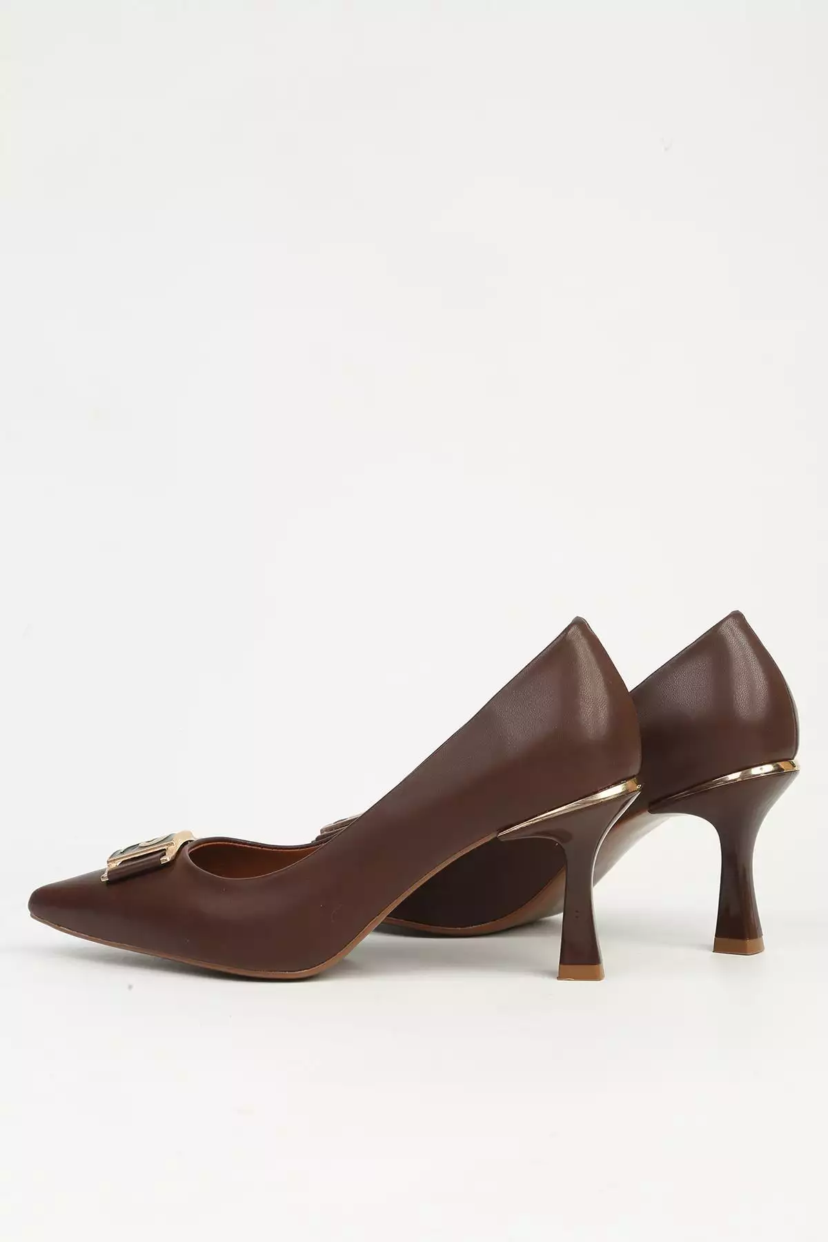 کفش پاشنهبلند قهوهای PC-54966 برند Pierre Cardin - 986044716