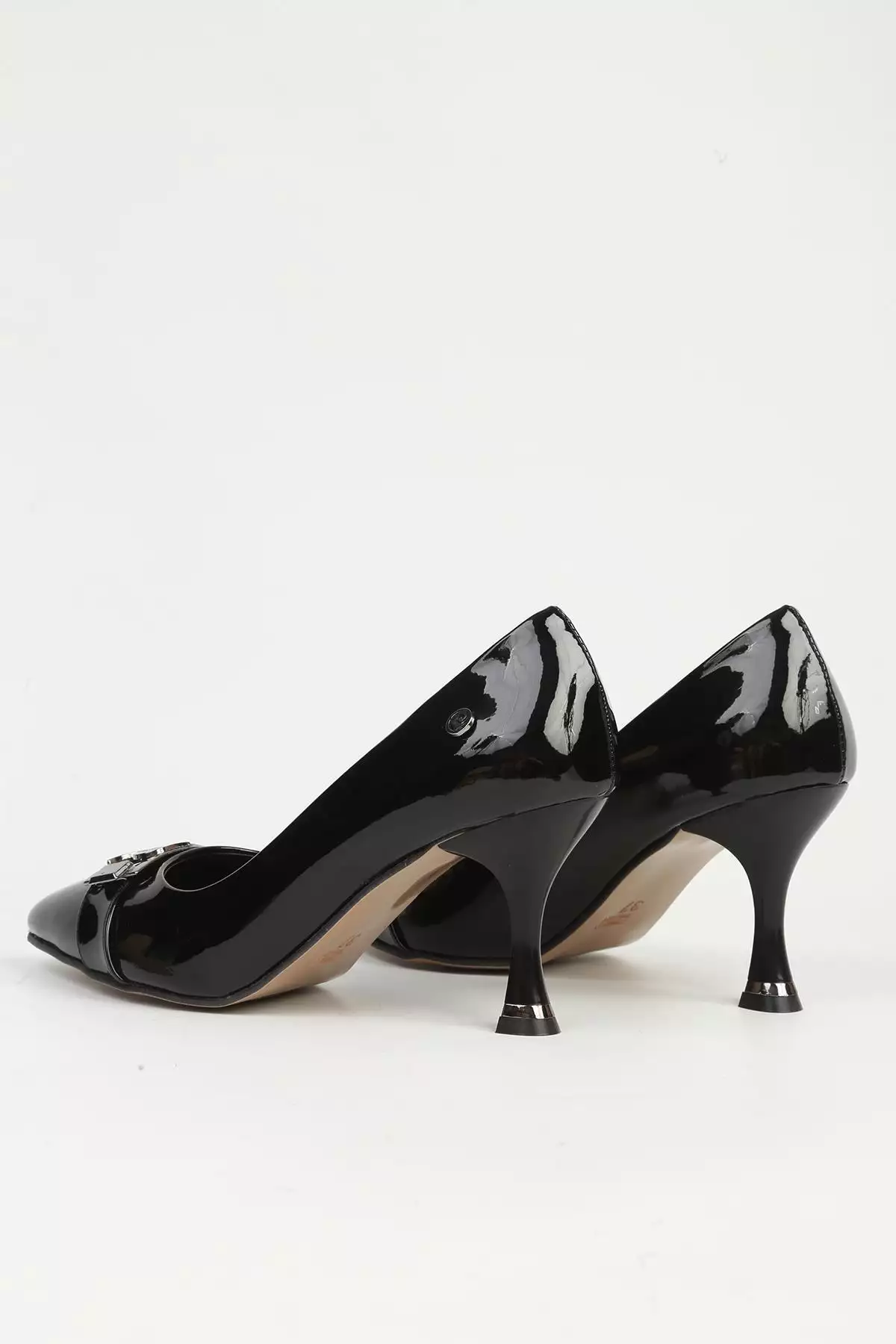 کفش پاشنه بلند جیر مشکی مدل PC-55207 برند Pierre Cardin - 987879445