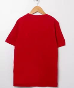 تی‌شرت بچه‌گانه یقه‌دایره‌ای قرمز با طرح چاپی 95A088-R78 JDB PRACTICE FLIGHT برند Nike - 779209679