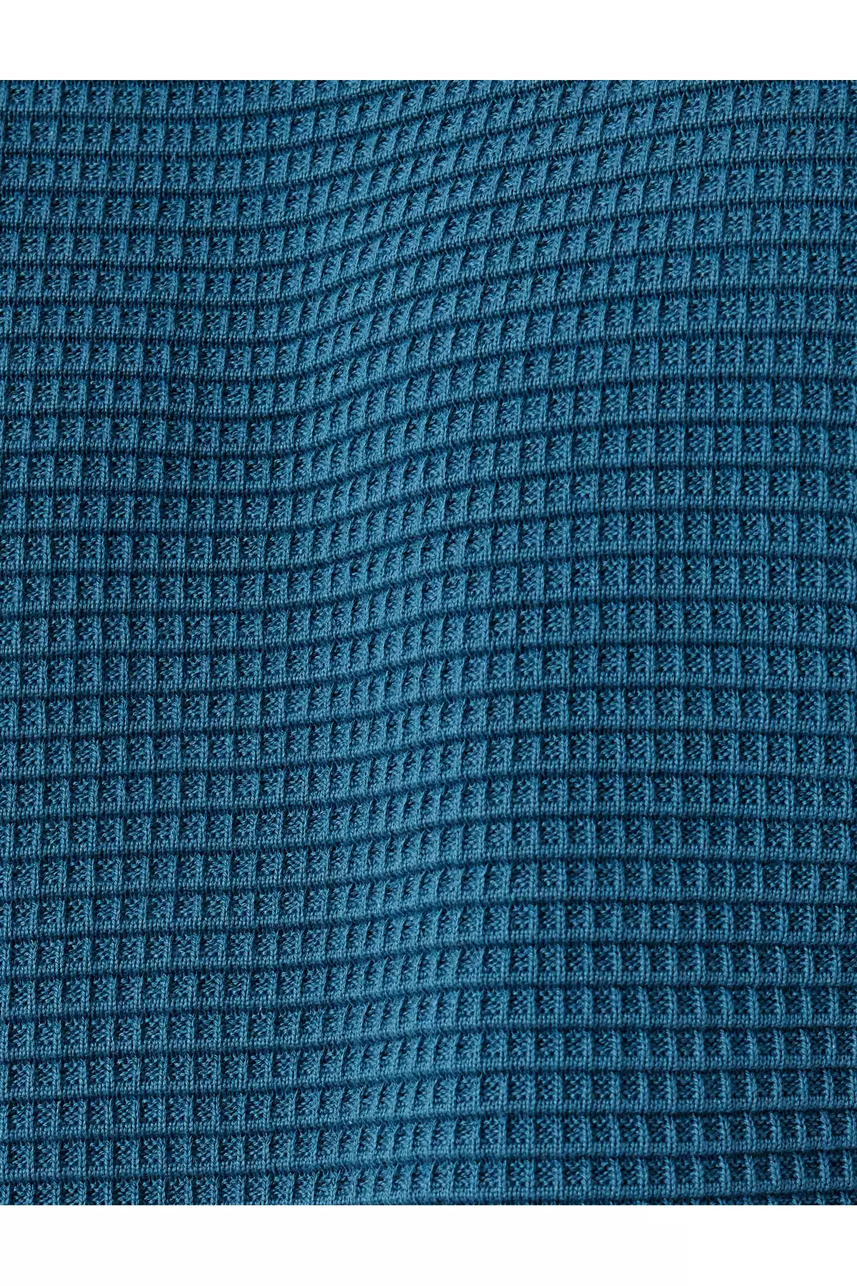 تیشرت بافت دار یقه گرد ساده از ترکیب پنبه برند Koton - 888072902