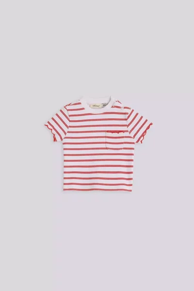 تی‌شرت راه‌راه دخترانه بی‌جی استور برند GB Baby - 929884329