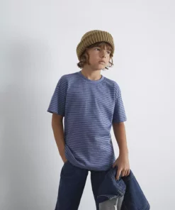 تیشرت راهراه با برش آزاد / برش راحت 6610390-90788 برند Mavi - 968222294