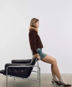 پوتین کوتاه با پاشنه تیز و جیر برند Stradivarius - 894532972