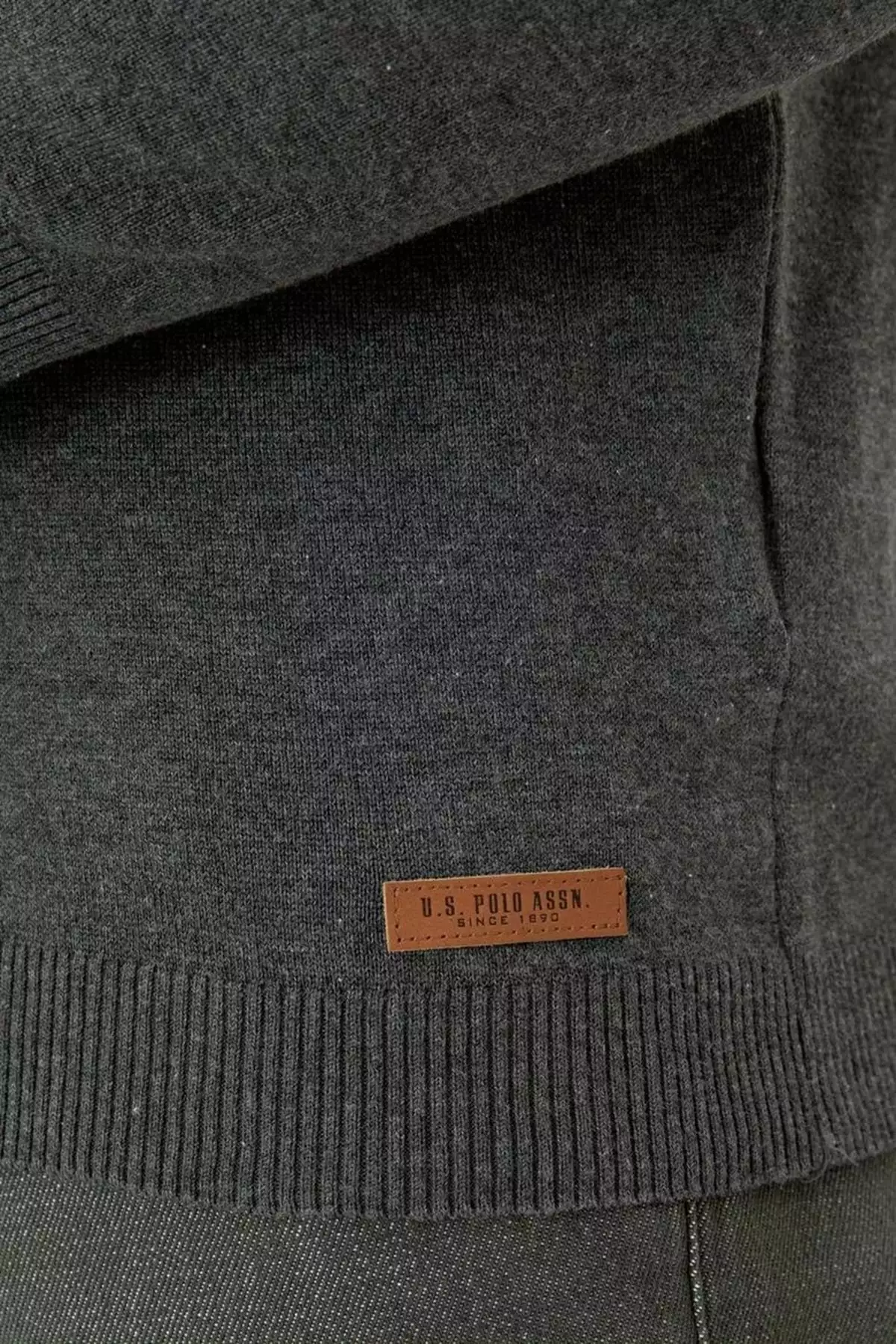 سوئیشرت بافت U.S POLO مدل 1669945 RAHAB - رنگ آنتراسیت - اندازه S - کد ST07788-ANTRESیت-S برند U.S. Polo Assn. - 864762056
