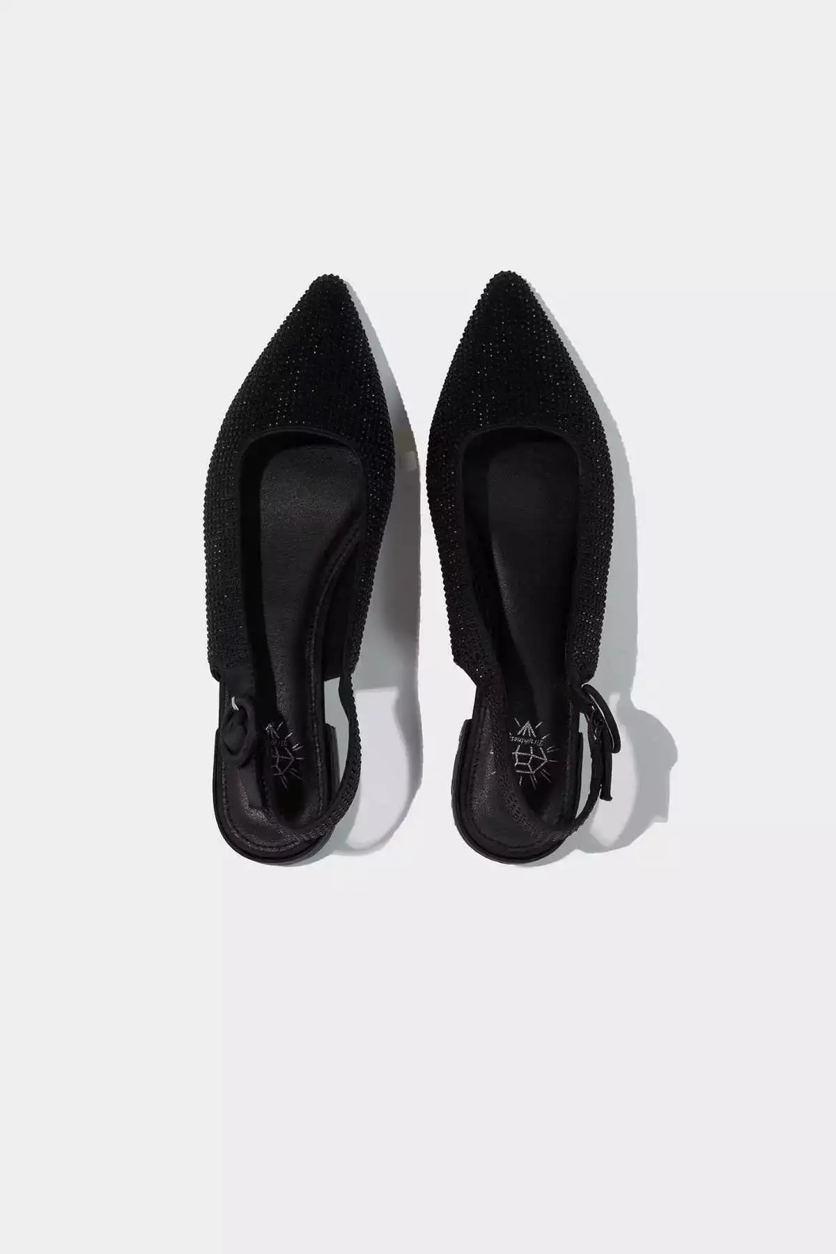 کفش باله زنانه با کفی صاف از چرم مصنوعیمدل D8963AX25SM برند Defacto - 917378082