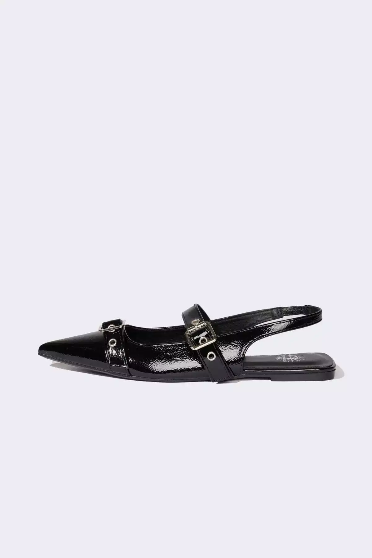 کفش بالرین زنانه با کفی صاف از چرم مصنوعی مدل D8965AX25SM برند Defacto - 917378100