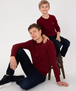 پولوشرت مردانه básico bordo 50293505-VR014 برند U.S. Polo Assn. - 873679935