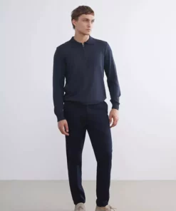 پلیور یقه‌دار مردانه از بافتنی برند LC Waikiki - 1039309562